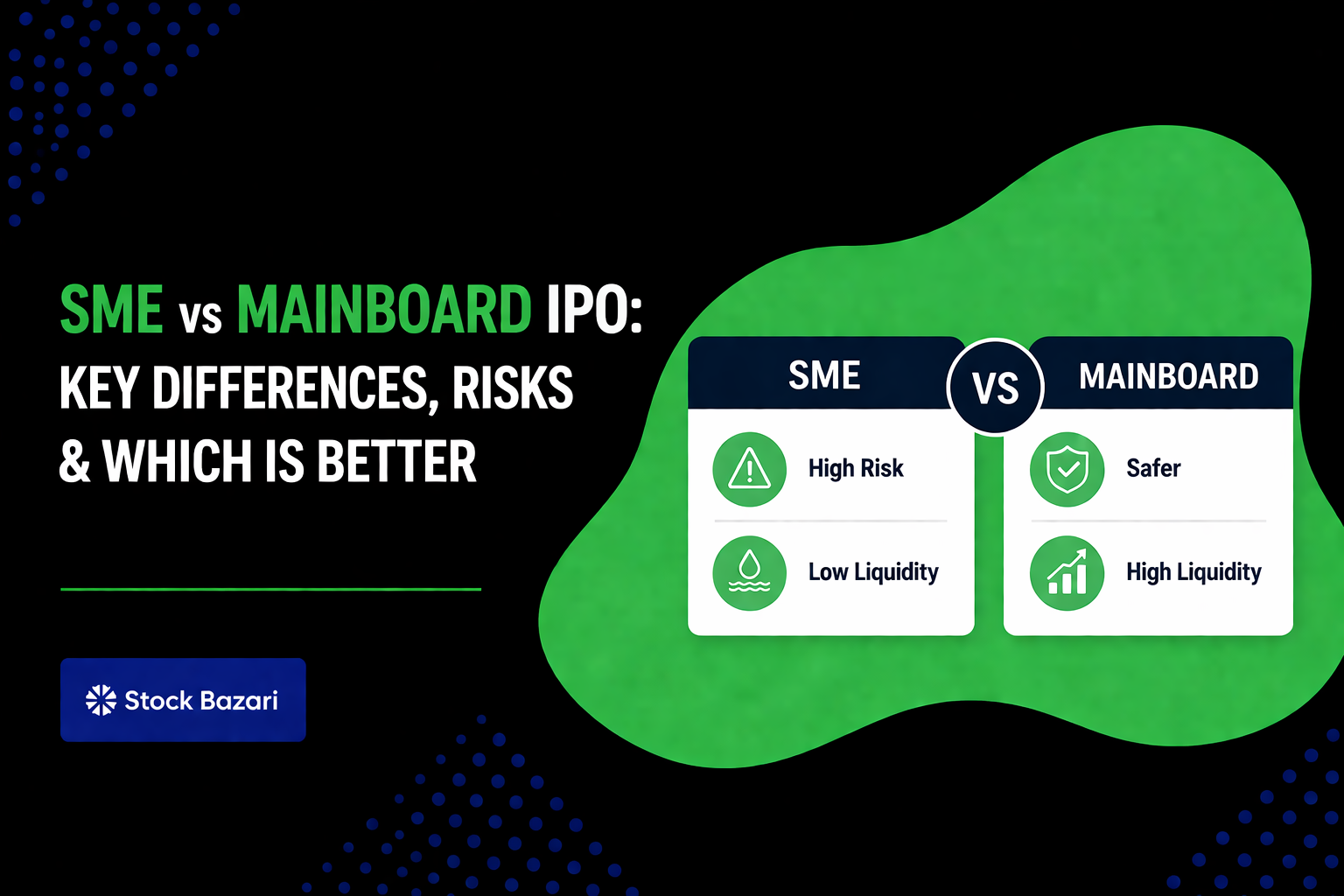 SME vs Mainboard IPO: Key Differences, Risks & Which is Better