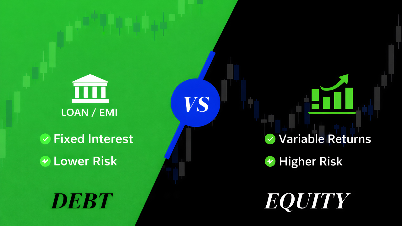 Debt vs Equity: Key Differences Every Investor Must Understand